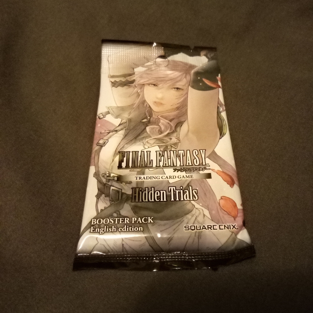 Final Fantasy Hidden Trials English Booster Pack Factory Sealed